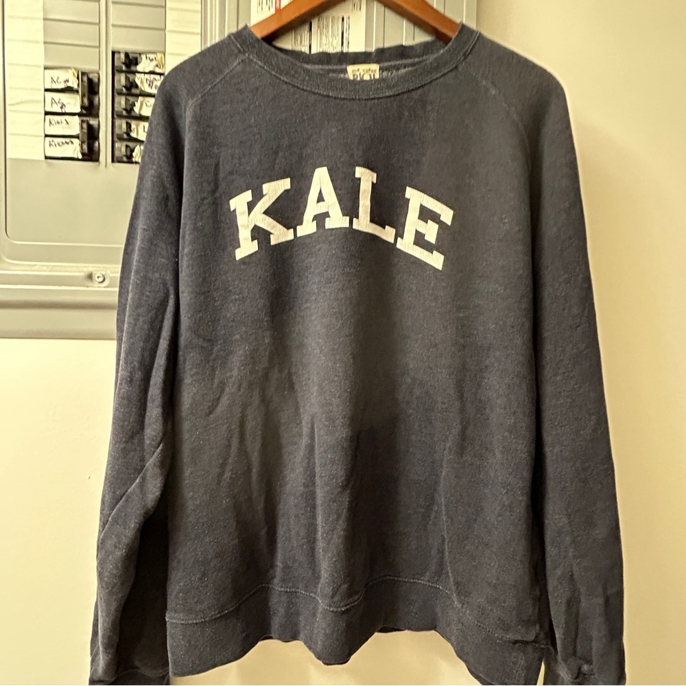 KALE SWEATSHIRT - you’ve probably seen it on Beyoncé in the 7/11 Music Video